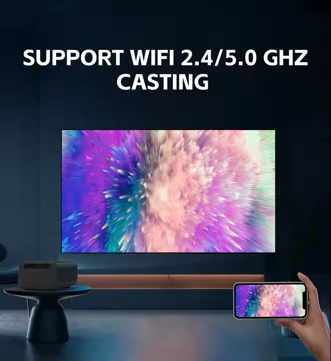 Demo Mosaic Immersive Home Theater Projector 120' Display 4K UHD